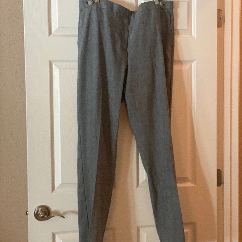 Ann Taylor Blue/Gray Pants in 18 Tall
